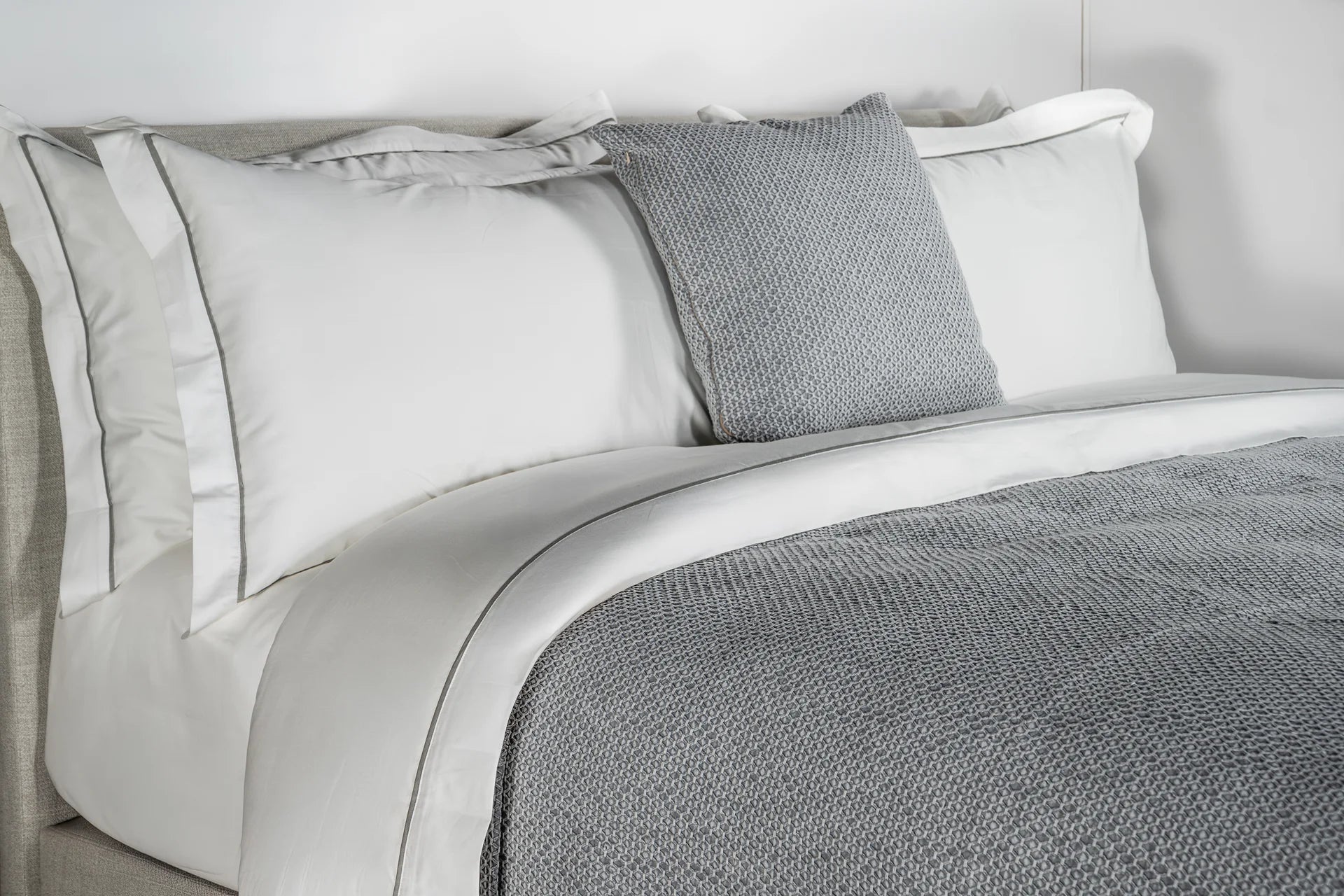 Lattice luxury bedcover by Bonnie & Saks